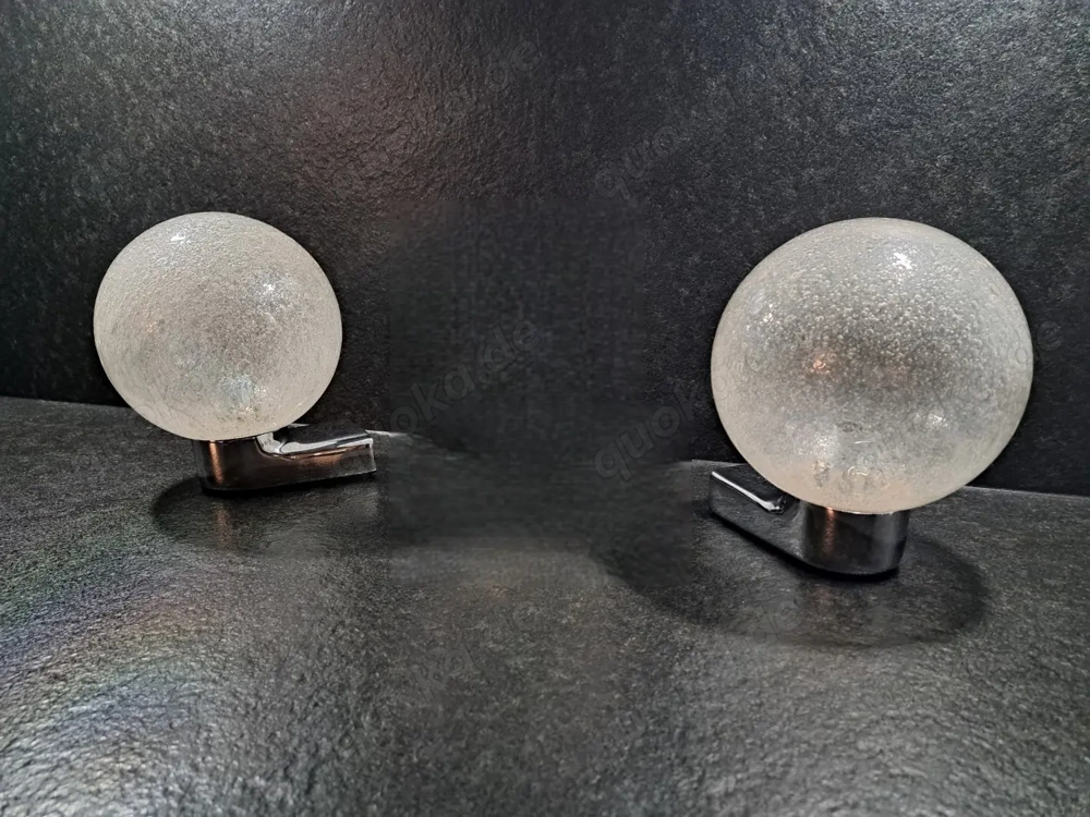 Wandleuchten Bad mit Glasaufsatz (rund) Keuco Elegance