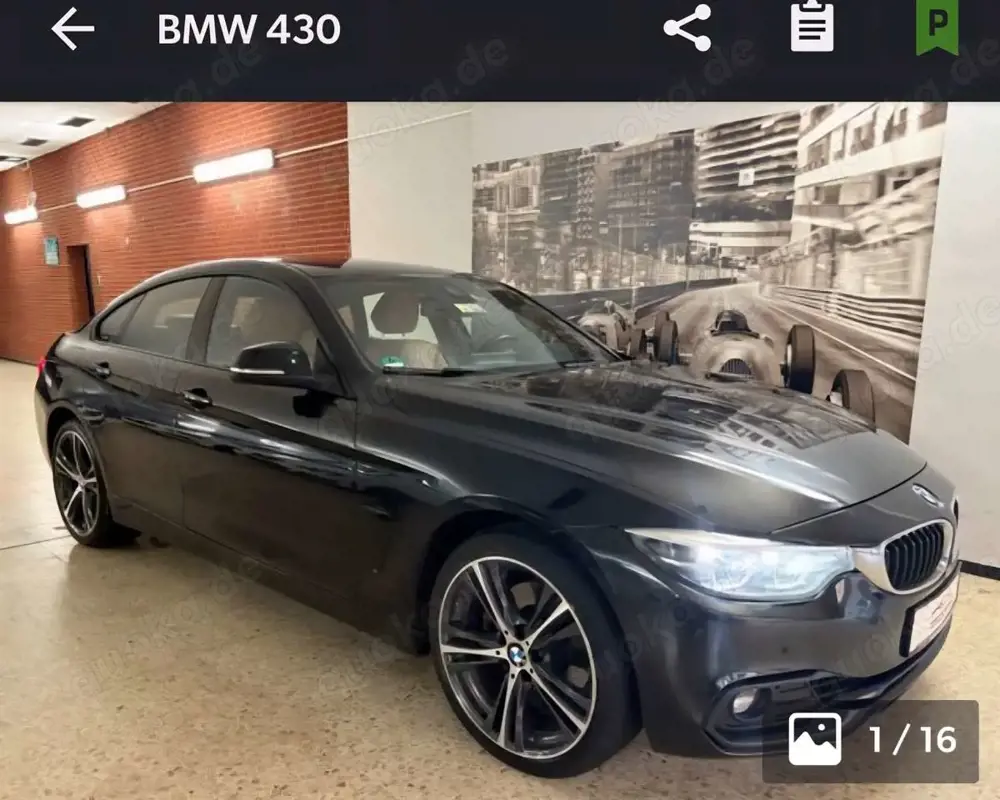 BMW 430 430 d xDrive Sport Line Neue Inspektion Festpreis