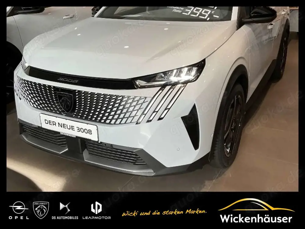 Peugeot 3008 210 Allure Elektromotor 2re KAM LED Leder
