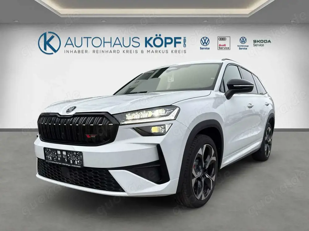 Skoda Kodiaq RS 2.0 TSI 265PS 4x4 Matrix Canton AHK