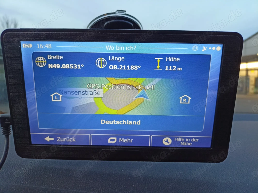 Jimwey Navigrät 7 Zoll