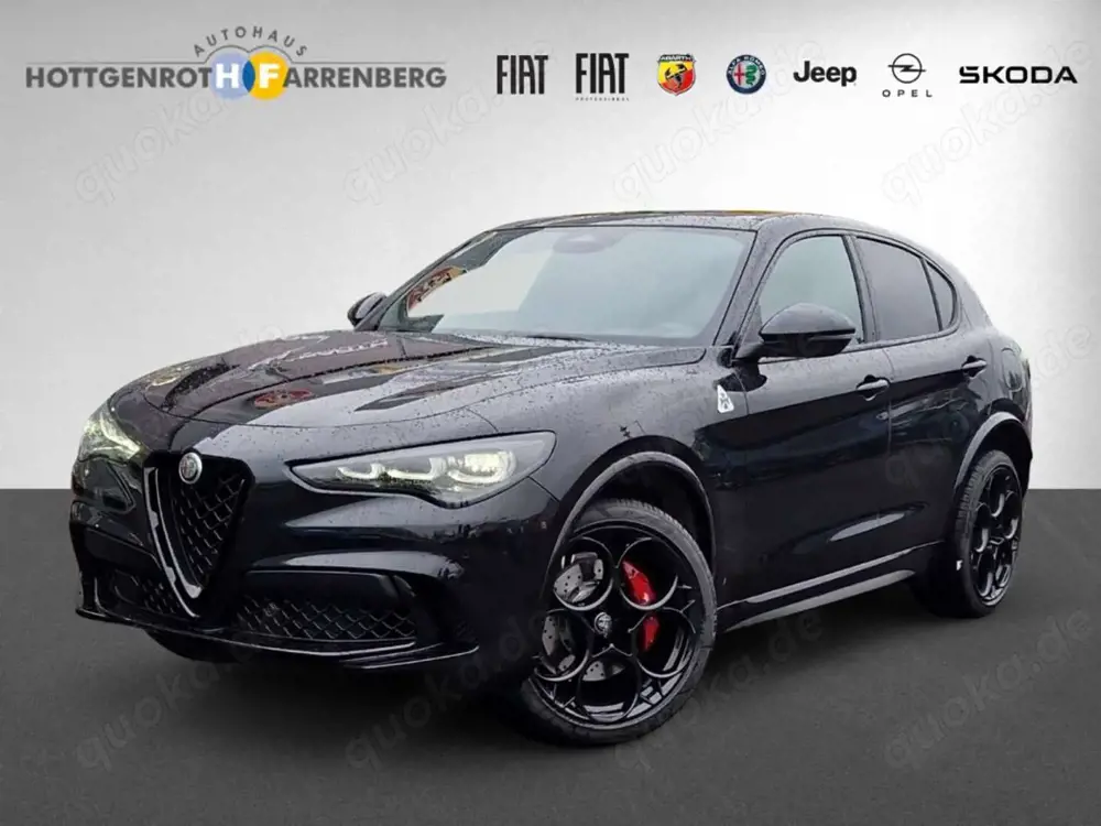 Alfa Romeo Stelvio Quadrifoglio Q4 520PS AD El. Panodach Navi Leder D
