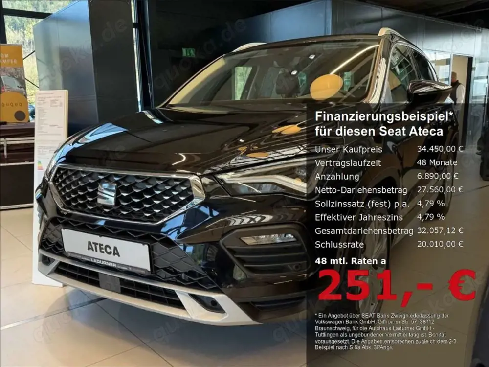 SEAT Ateca Xperience 1.5 TSI DSG LED AHK Sound Navi