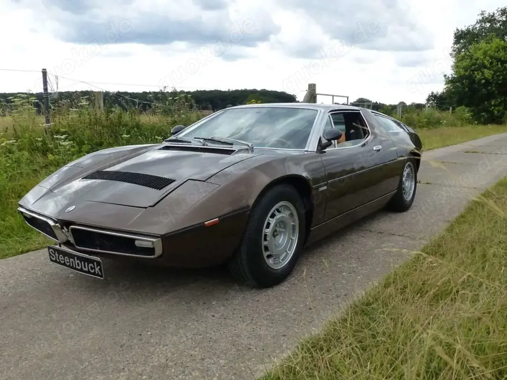 Maserati Bora 4700 - Super-Sportwagen mit Mittelmotor