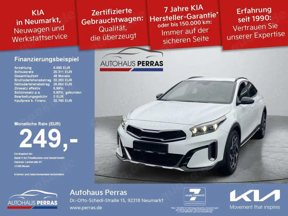 Kia XCeed 1.6 T-GDI 180 PS DCT7 GT-Line ACC+LED+Navi+SHZ+LM