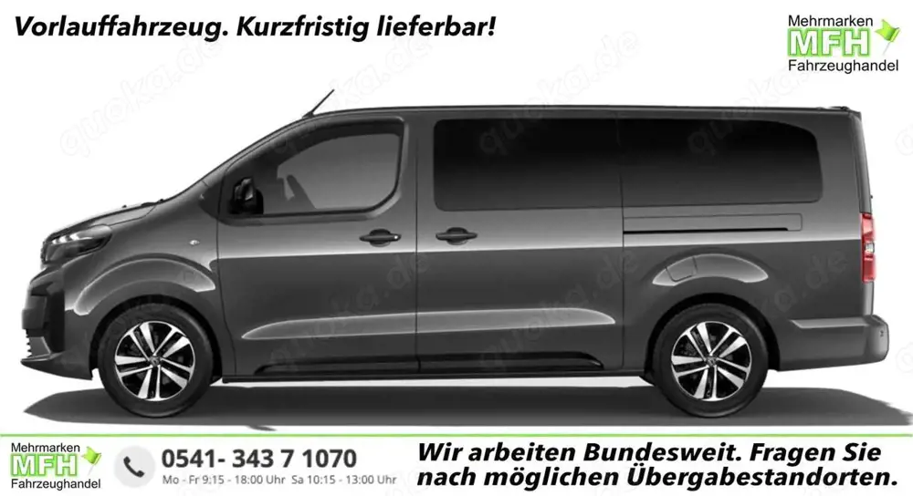 Peugeot Traveller Allure L3 AT Pano Nav AHK Massage SHZ 130 kW (1...
