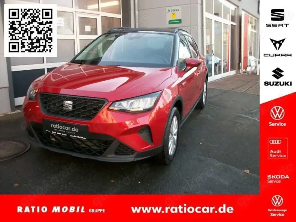 SEAT Arona ARONA ROAD EDITION 1.0 TSI AHZV-VORBER. SITZHEI.