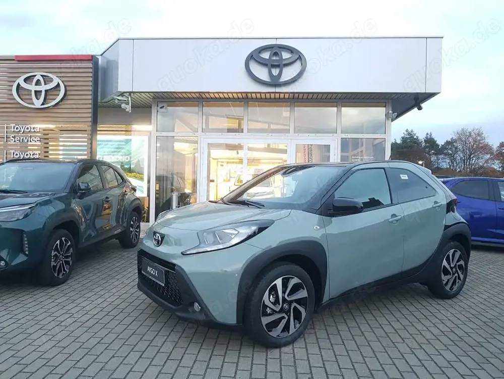 Toyota Aygo X - Teamplayer - letzten Schalter sichern!
