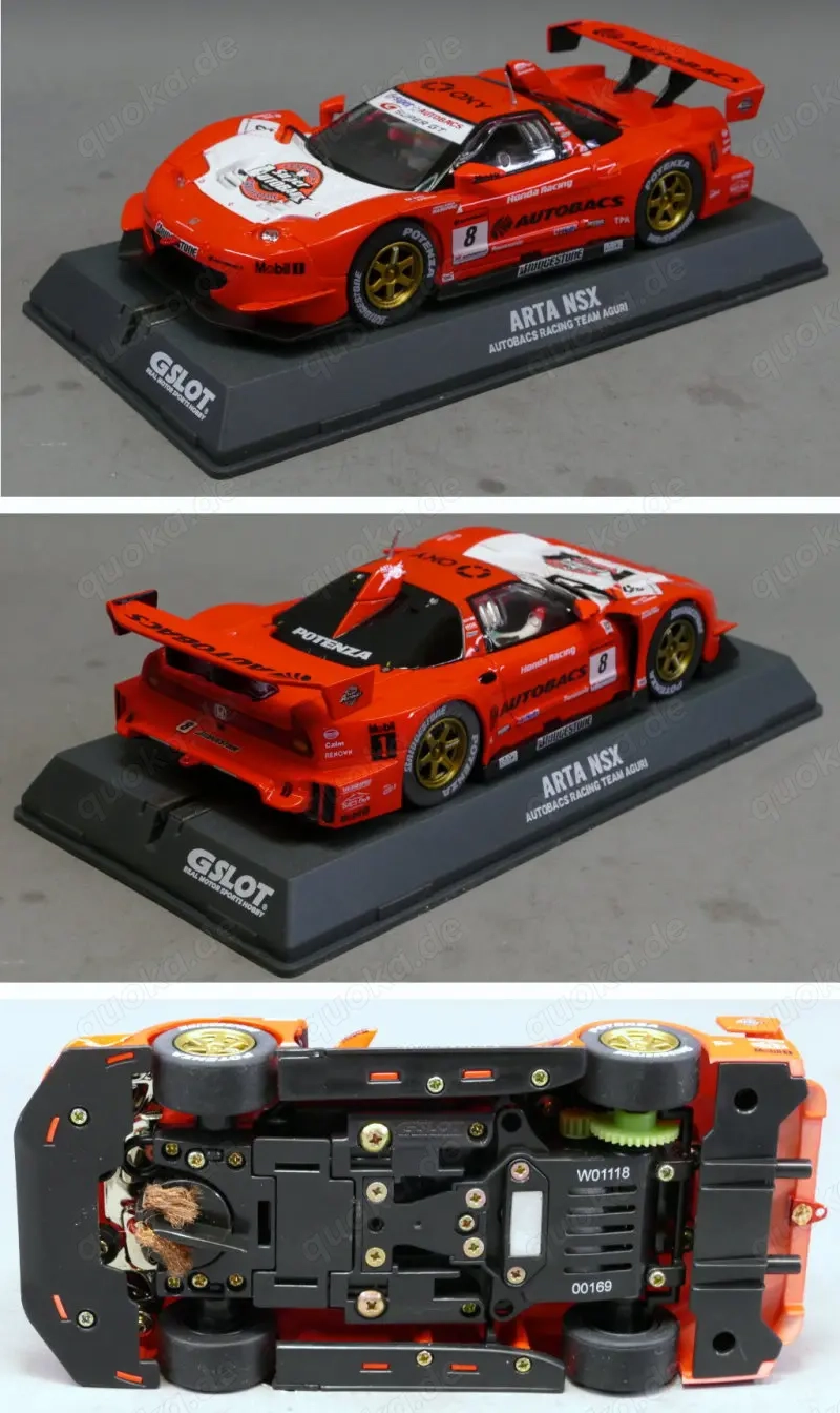 Arta NSX Autobacs Racing Team Agur GSlot in OVP