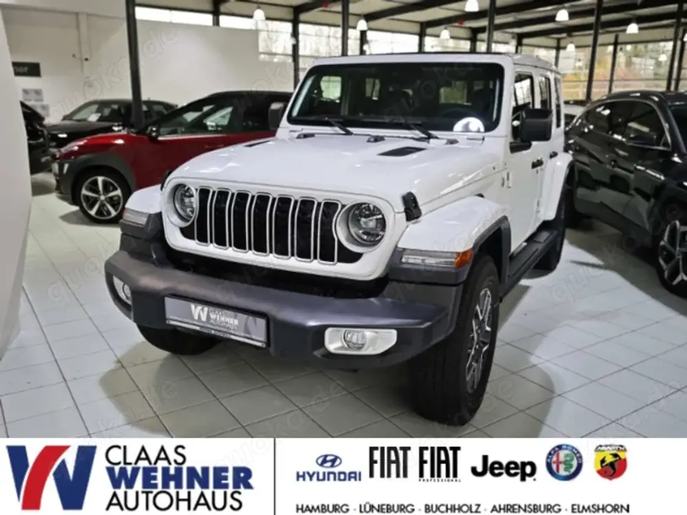 Jeep Wrangler Jeep UL Sahara 2.0L T-GDI El. Panodach Navi Leder