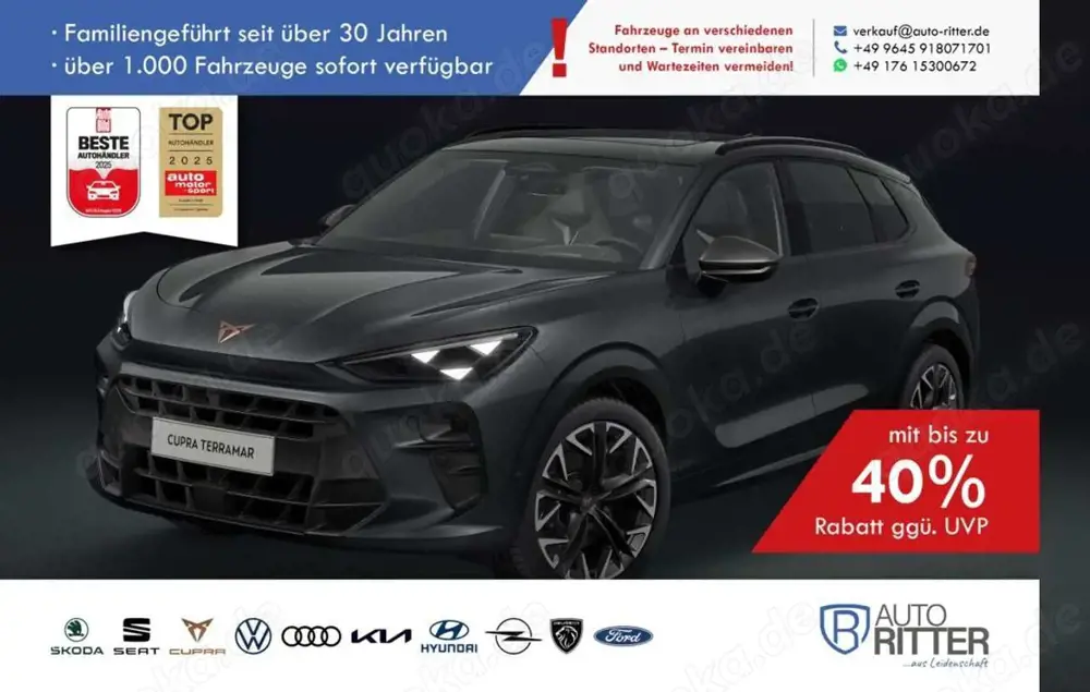 CUPRA Terramar VZ ACC|HuD|RFK|PANO|LED|Navi|Carplay...