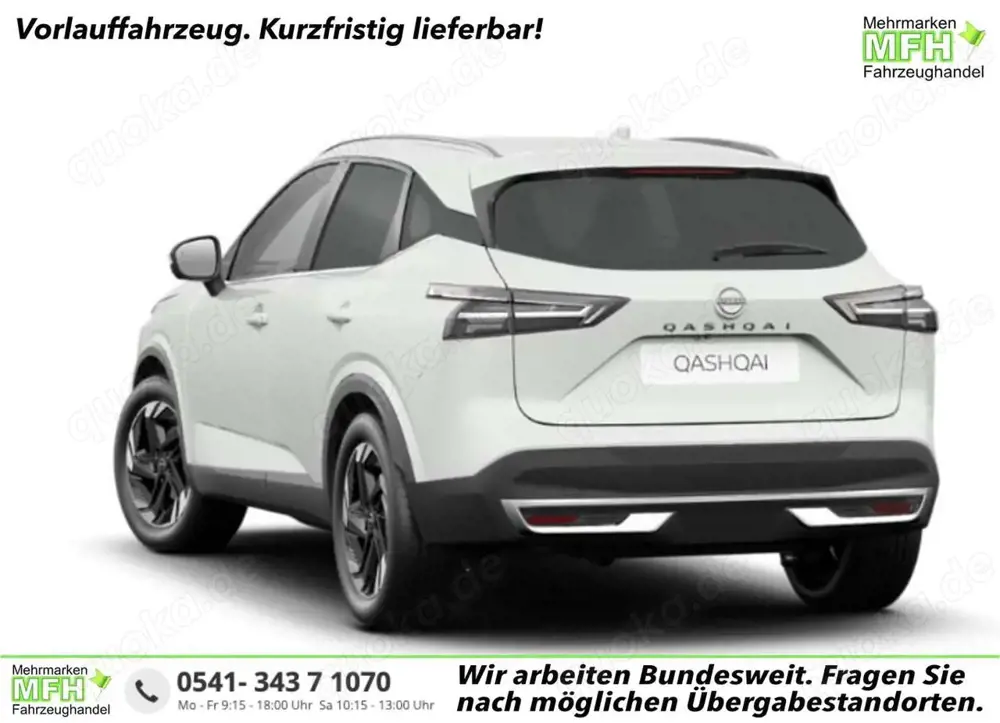 Nissan Qashqai N-CONNECTA AT Nav SHZ PrivG LED ACC LHZ 116 kW ...