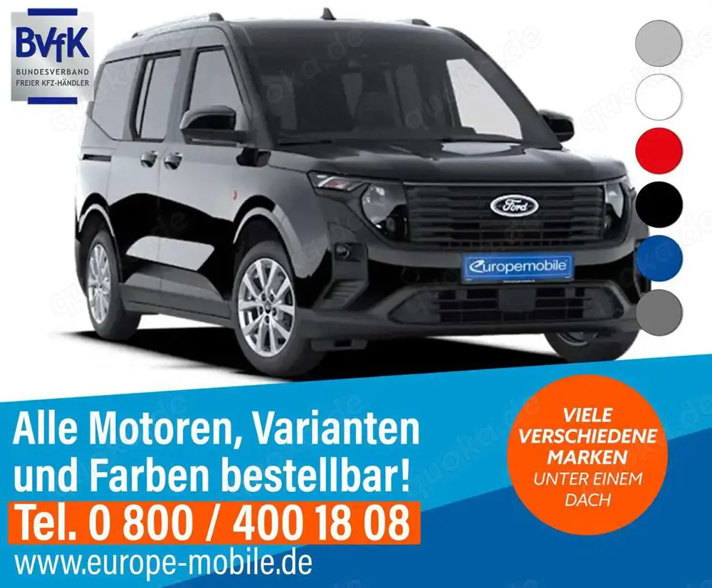 Ford Tourneo Courier Titanium 1.0 Automatik 125