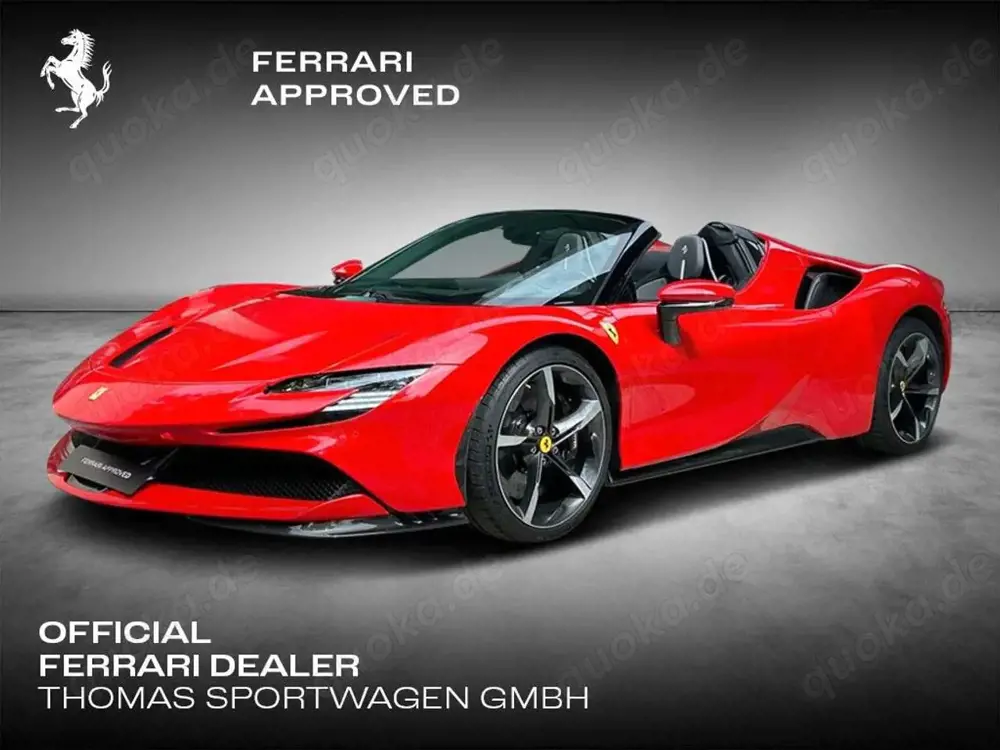 Ferrari SF90 Spider 10x Carbon / Lift / Racing Seat
