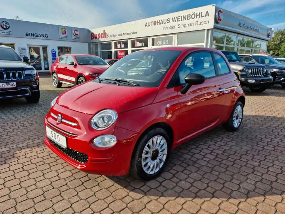 Fiat 500 LM Felgen 7" Touchscreen