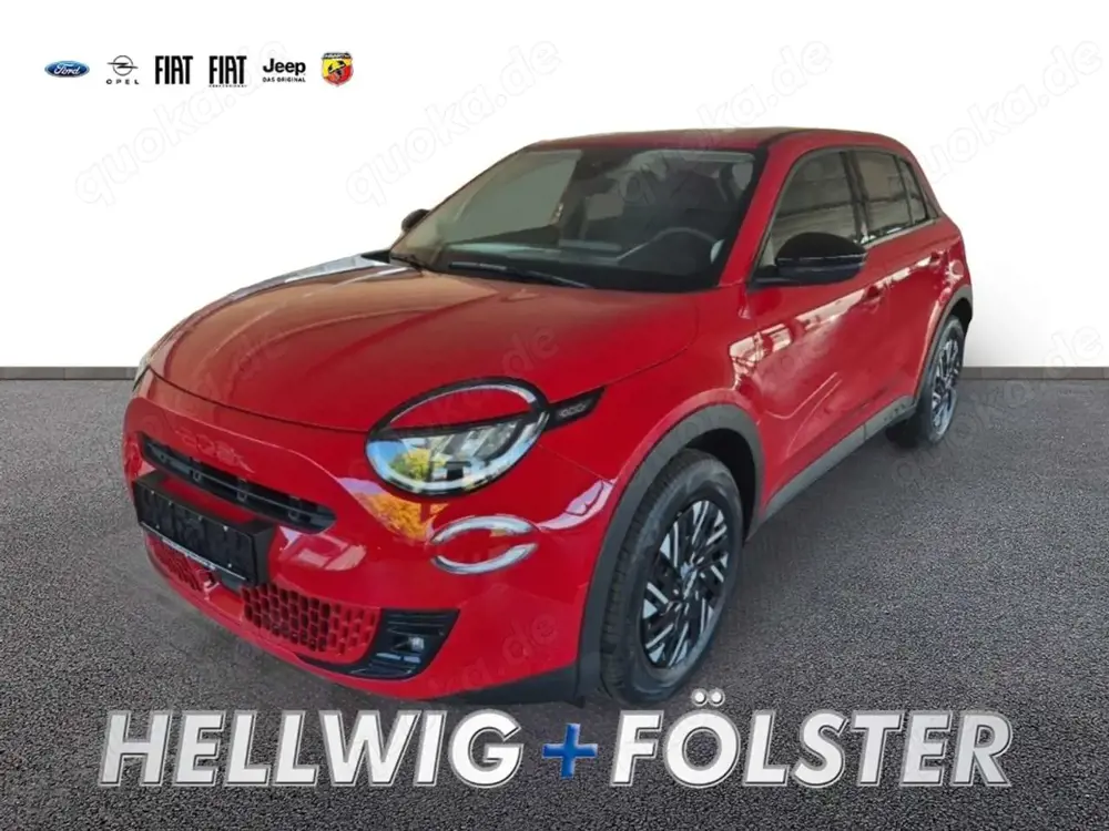 Fiat 600 11kW-OBC Waermepumpe LED PDC DAB Apple CarPlay And