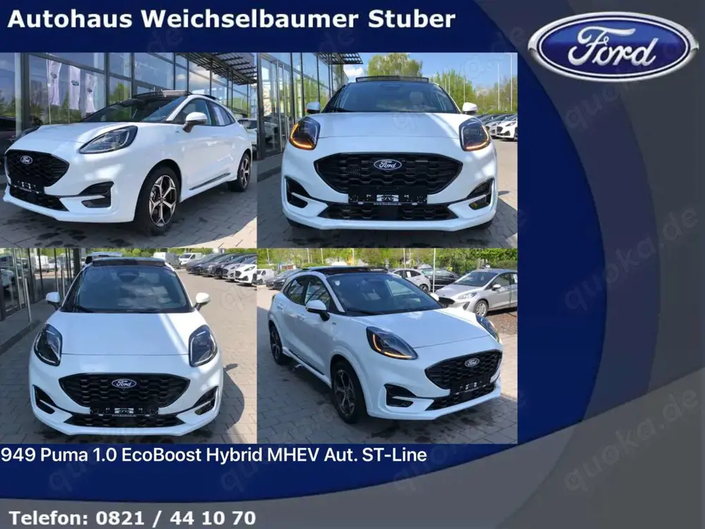 Ford Puma 949 Puma 1.0 EcoBoost Hybrid MHEV Autom. ST-Line