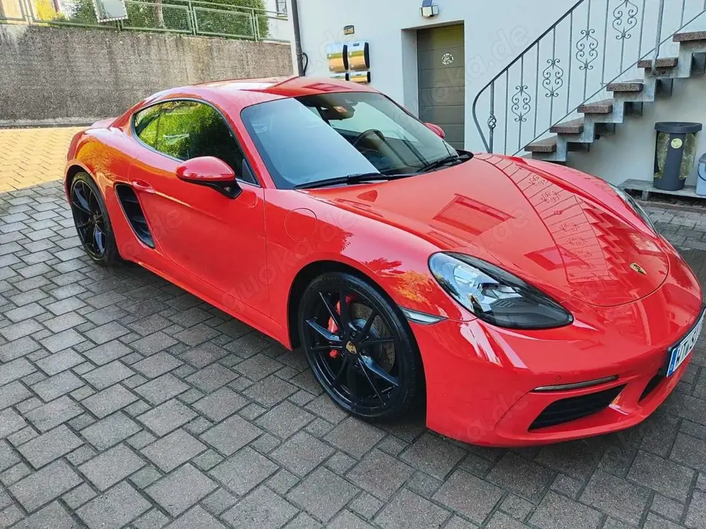 Porsche Cayman S PDK, Sport Chrono, PSE, PASM, 20 Zoll, Vollleder
