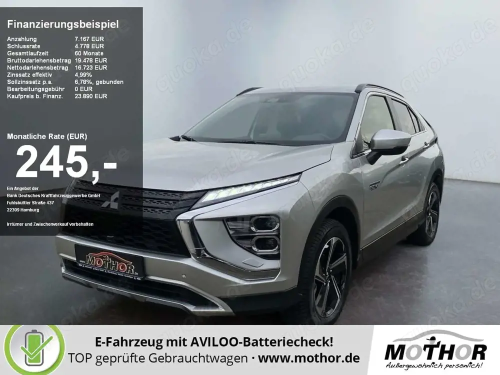 Mitsubishi Eclipse Cross Plus 2.4 PHEV 4WD TEMP PDC NAV KAM