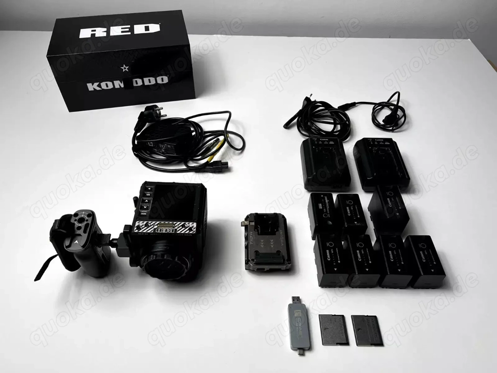 RED Komodo 6k - full kit - only 225 hours