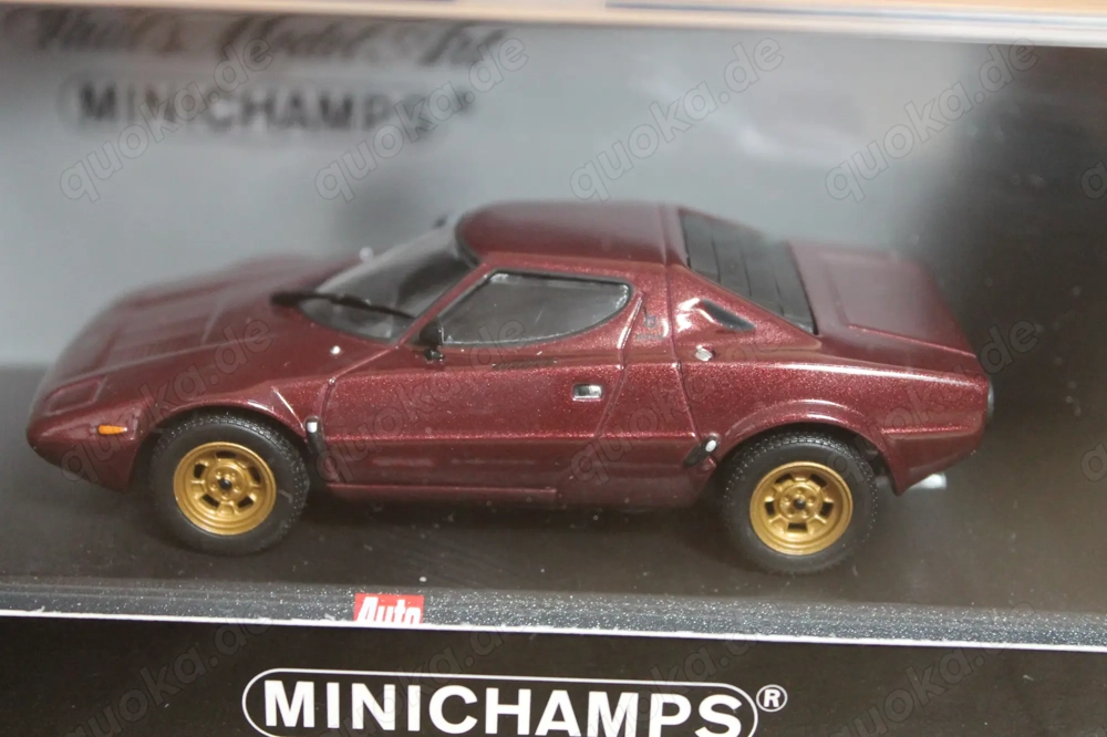 Minichamps - Lancia Stratos, limitierte exklusive Auto Bild Edition