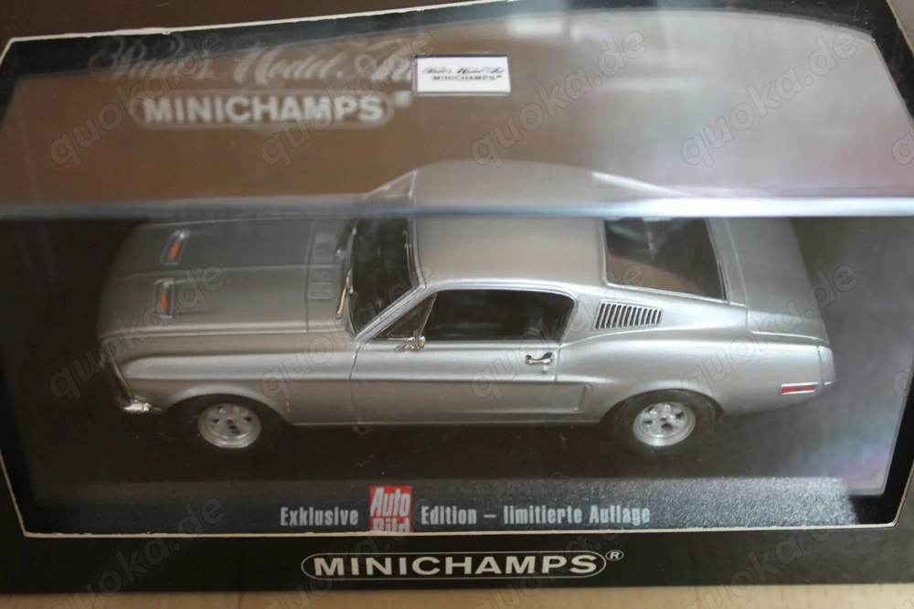 Minichamps - Ford Mustang Fastback, limitierte exklusive Auto Bild Edition 