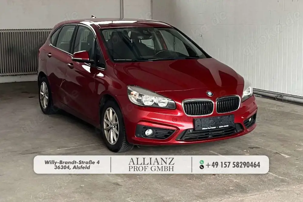 BMW 218 i 2 Active Tourer Tempo 2-Zonen UNFALL