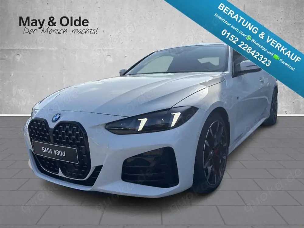 BMW 430 d xDrive Coupe M Sport ACC 360 LED Navi HiFi