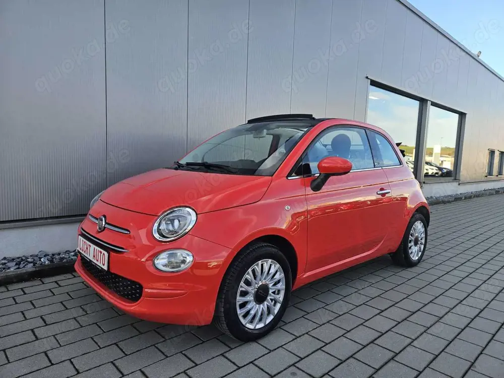 Fiat 500 Lounge/Cabrio/Scheckheftgepflegt/Klima/Tempomat/