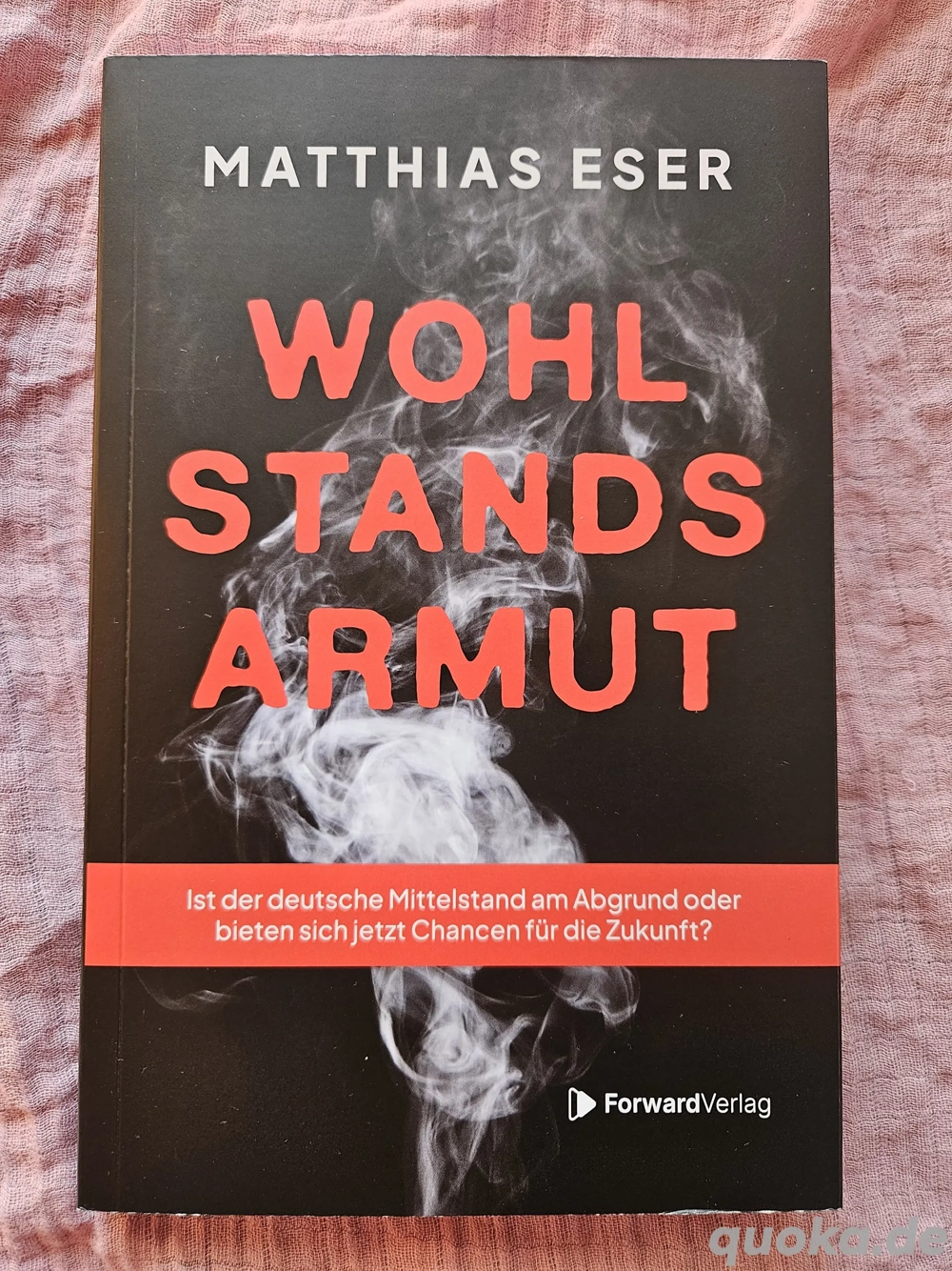 NEU Buch "Wohlstandsarmut" von Matthias Eser 