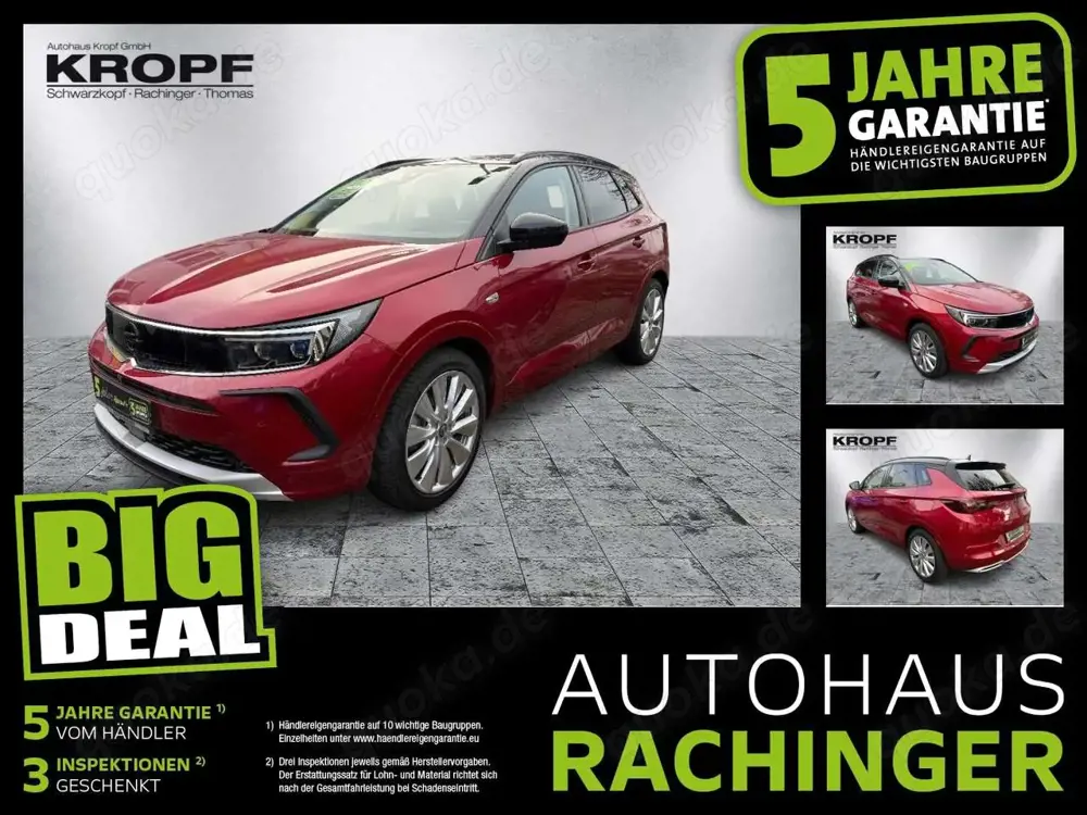 Opel Grandland 1.6 Turbo Ultimate 4 ACC+LED+Navi+SHZ