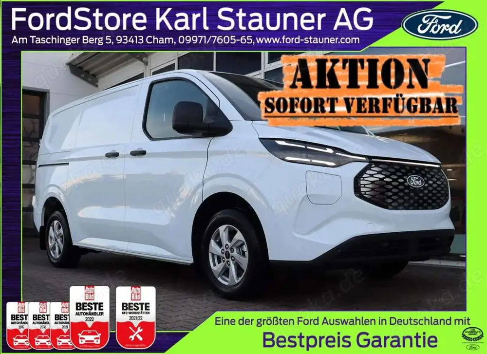 Ford Transit Custom ELEKTRO 320L1 0,0%* FIN mgl.