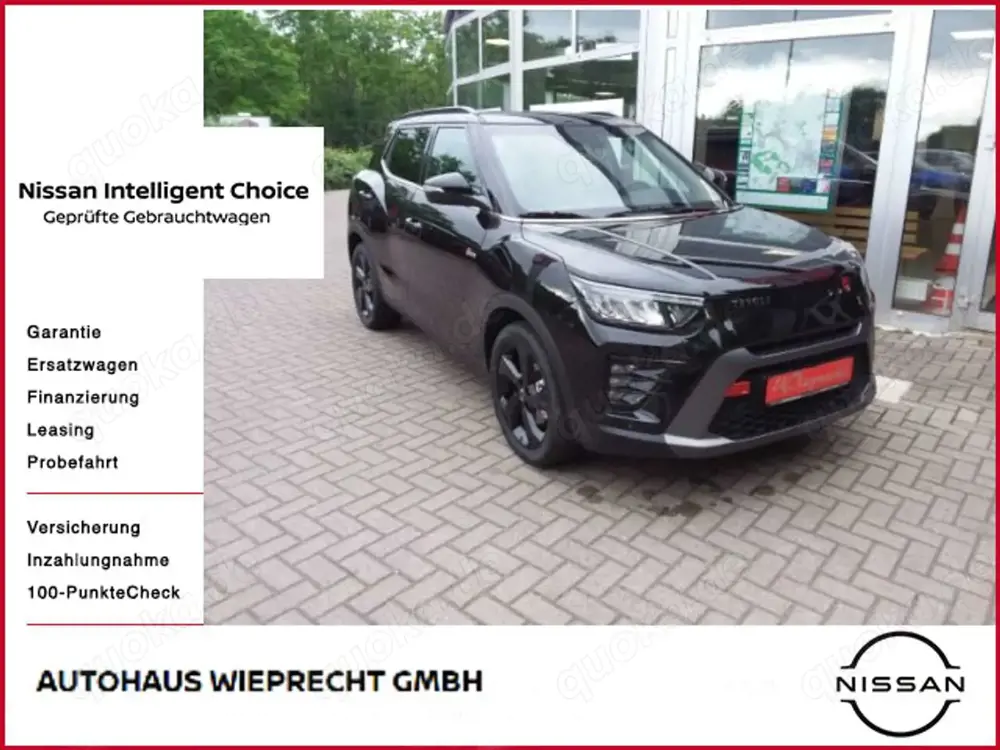 SsangYong Tivoli Blackline Tageszulassung
