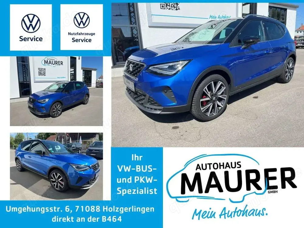 SEAT Arona 1,5 TSI DSG FR LED Dinamica Kamera Navi