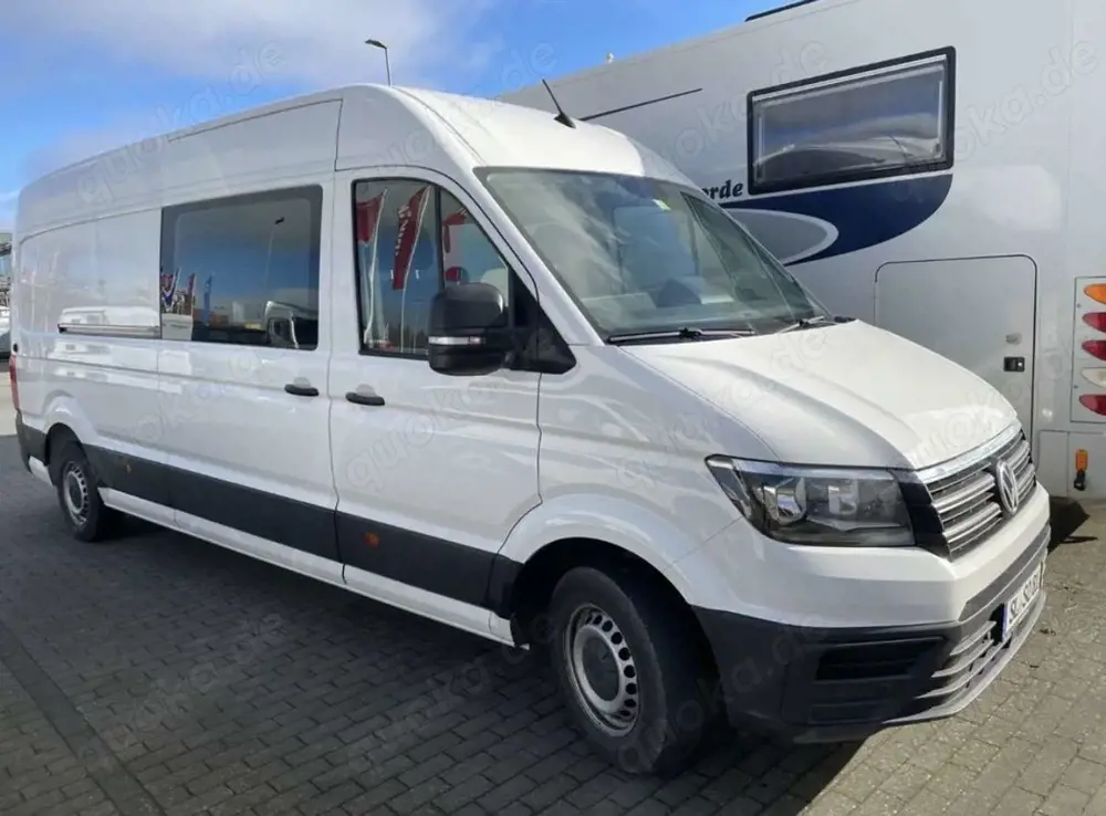 Volkswagen Crafter Familien Camper Van VW Crafter Mixto L4H3 6 Sitze