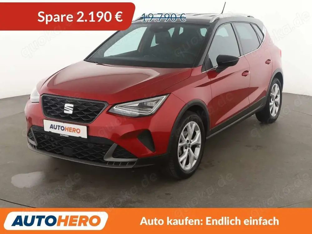 SEAT Arona 1.0 TSI FR*NAVI*CAM*LED*PDC*SHZ*ACC*VC*KLIMA*