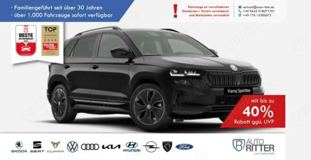 Skoda Karoq Sportline ACC|AHK|RFK|PANO|LED|Carplay|...