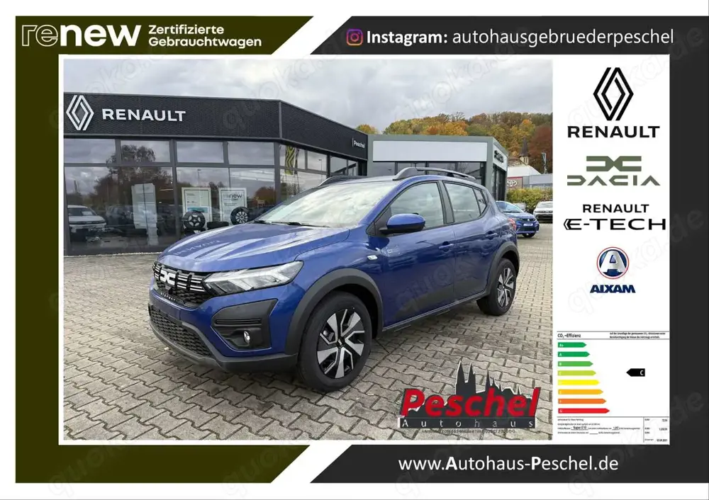 Dacia Sandero Stepway Expression TCe90 SHZ Navi PDC