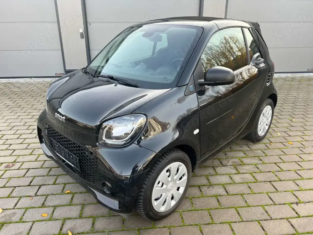 smart forTwo Cabrio EQ 22KW Schnellladen Temp KLIMAAUT