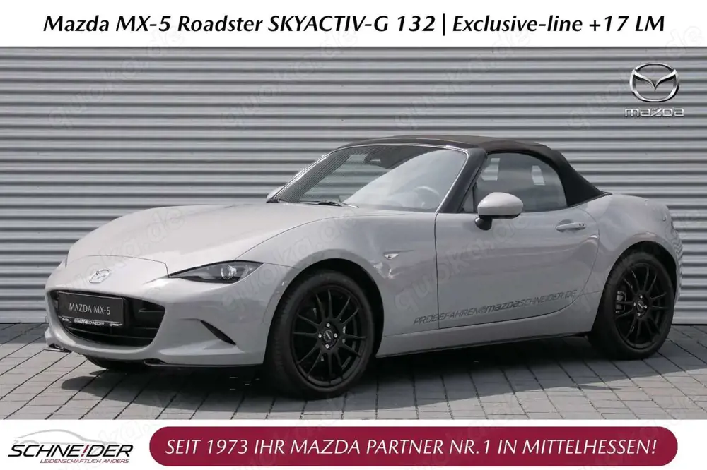 Mazda MX-5 Roadster SKYACTIV-G 132 Exclusive-line +17 LM