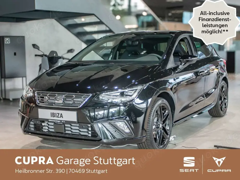 SEAT Ibiza FR Black Edition 1.0 TSI 85 kW (116 PS) DS