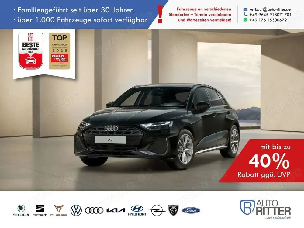 Audi A3 Sportback S line ACC|RFK|LED|Carplay|Klima...