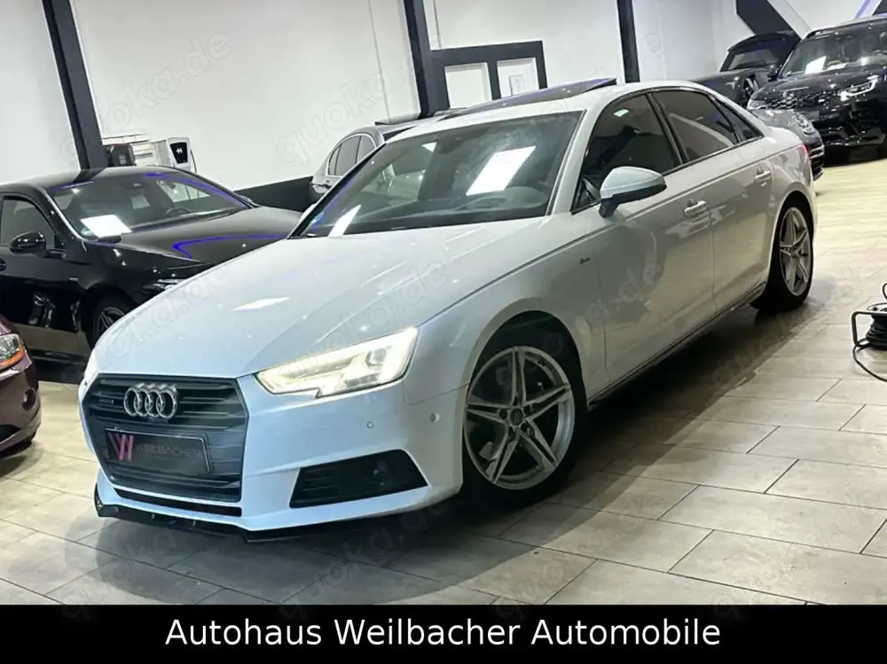 Audi A4 Lim. quattro S line *Virtual*LED*SCH*Leder*