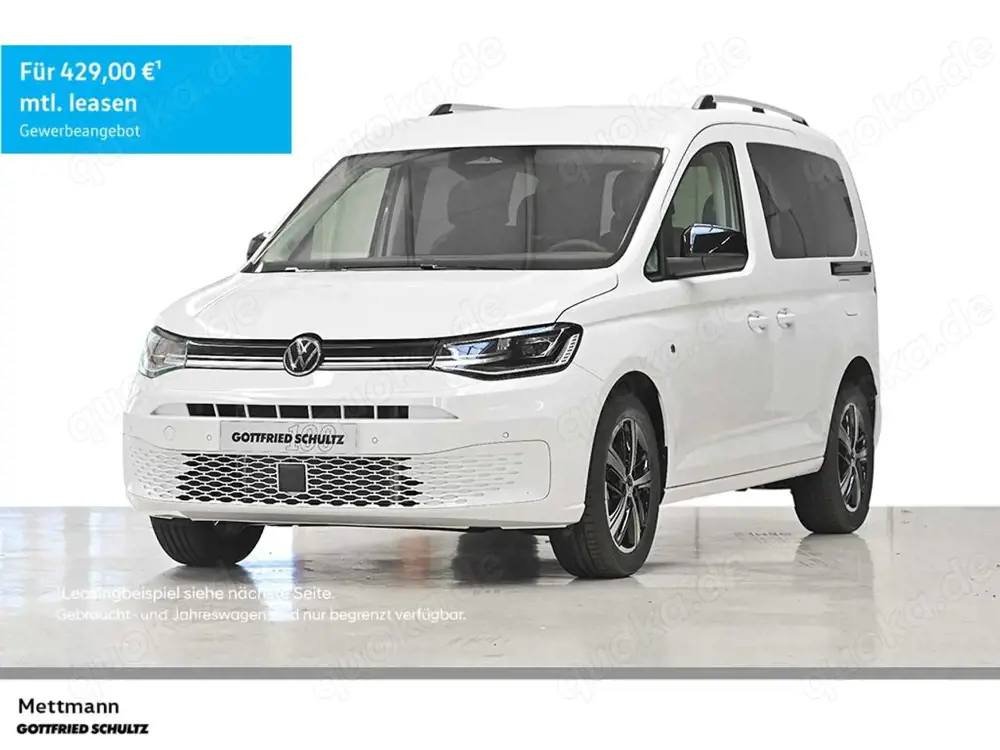 Volkswagen Caddy GOAL 2.0 TDI DSG AHK NAVI STHZG LED LM TRAVEL PARK