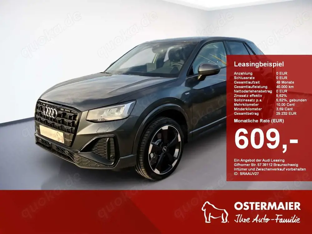 Audi Q2 S line 35 TFSI S tronic 19''Alu.AHK.LED