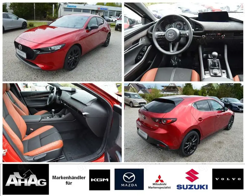 Mazda 3 e-SKYACTIV-G 122 M HYBRID NAGISA *Leder+LED+3xPDC*