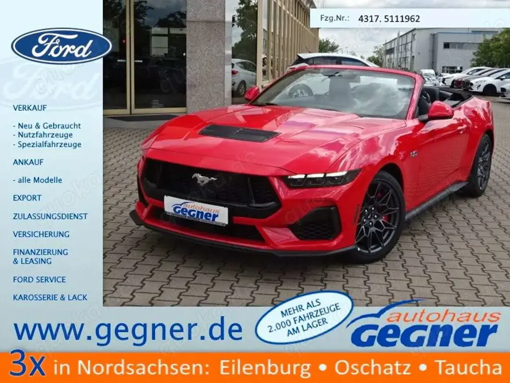 Ford Mustang GT Cabrio 5.0L V8 Magneride MatrixLED