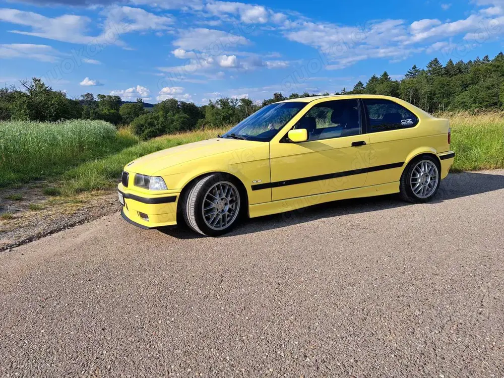 BMW 316 316i compact M - Paket Dakargelb 2