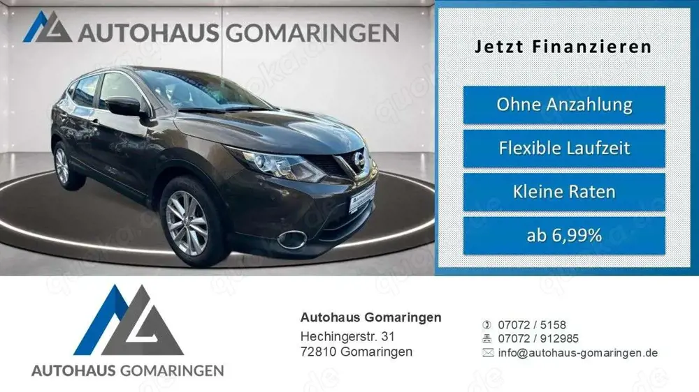 Nissan Qashqai Acenta*1.Hand*SHZ*PDC*Scheckheft*