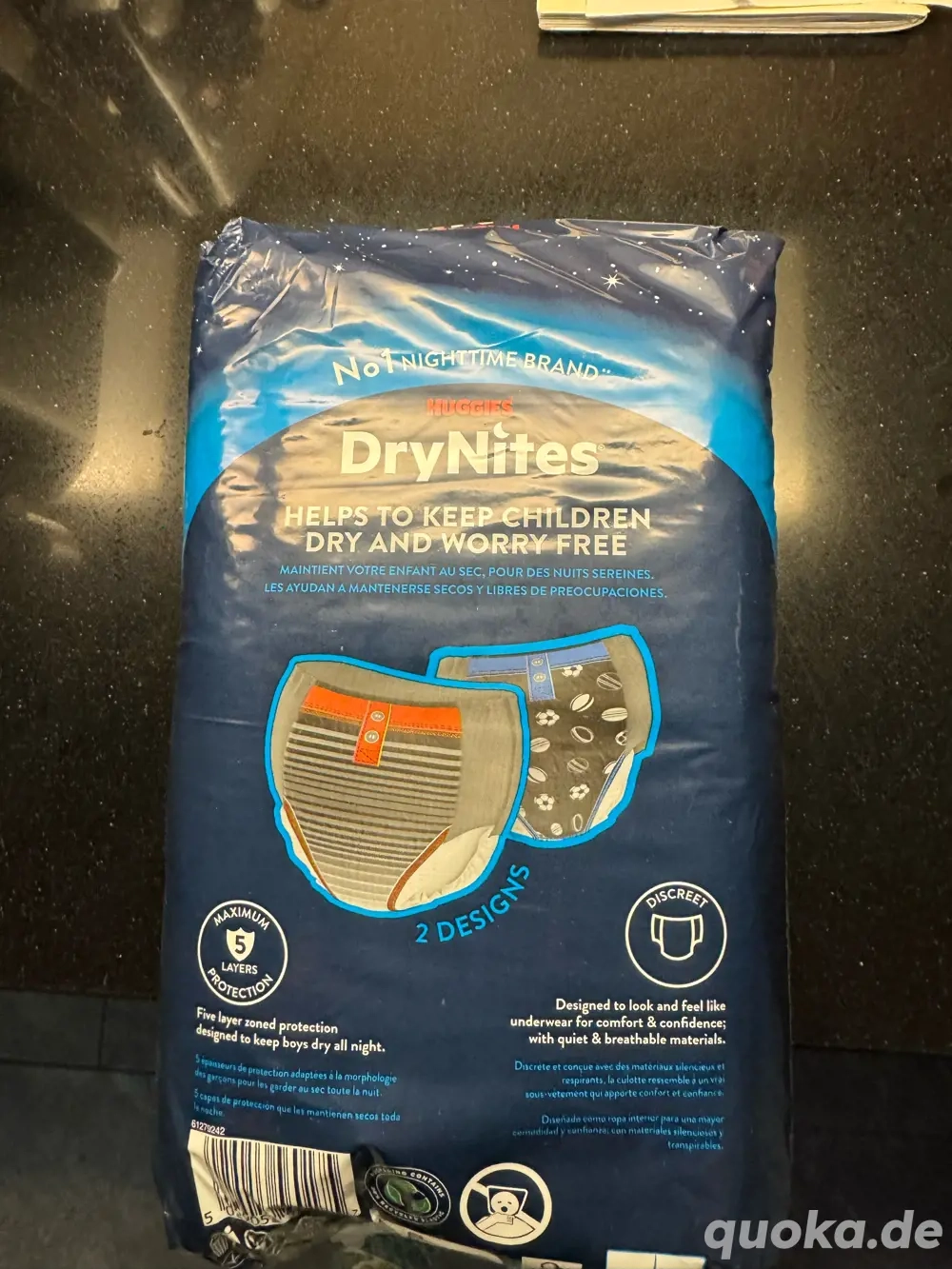 Huggies Dry Nites 8-15 Jahre 3 Packungen neu